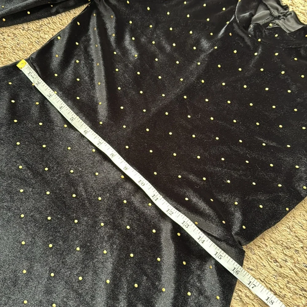 Art Class Black Velvet Girls Holiday Dress Size XXL (18)